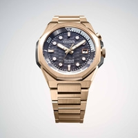 Montre automatique Citizen Series 8 avec boîtier et bracelet dorés